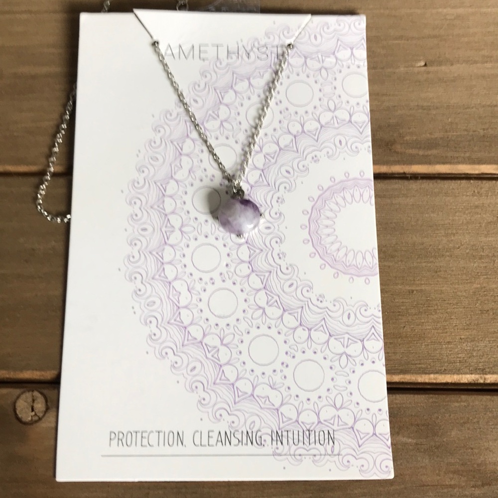 Amethyst necklace